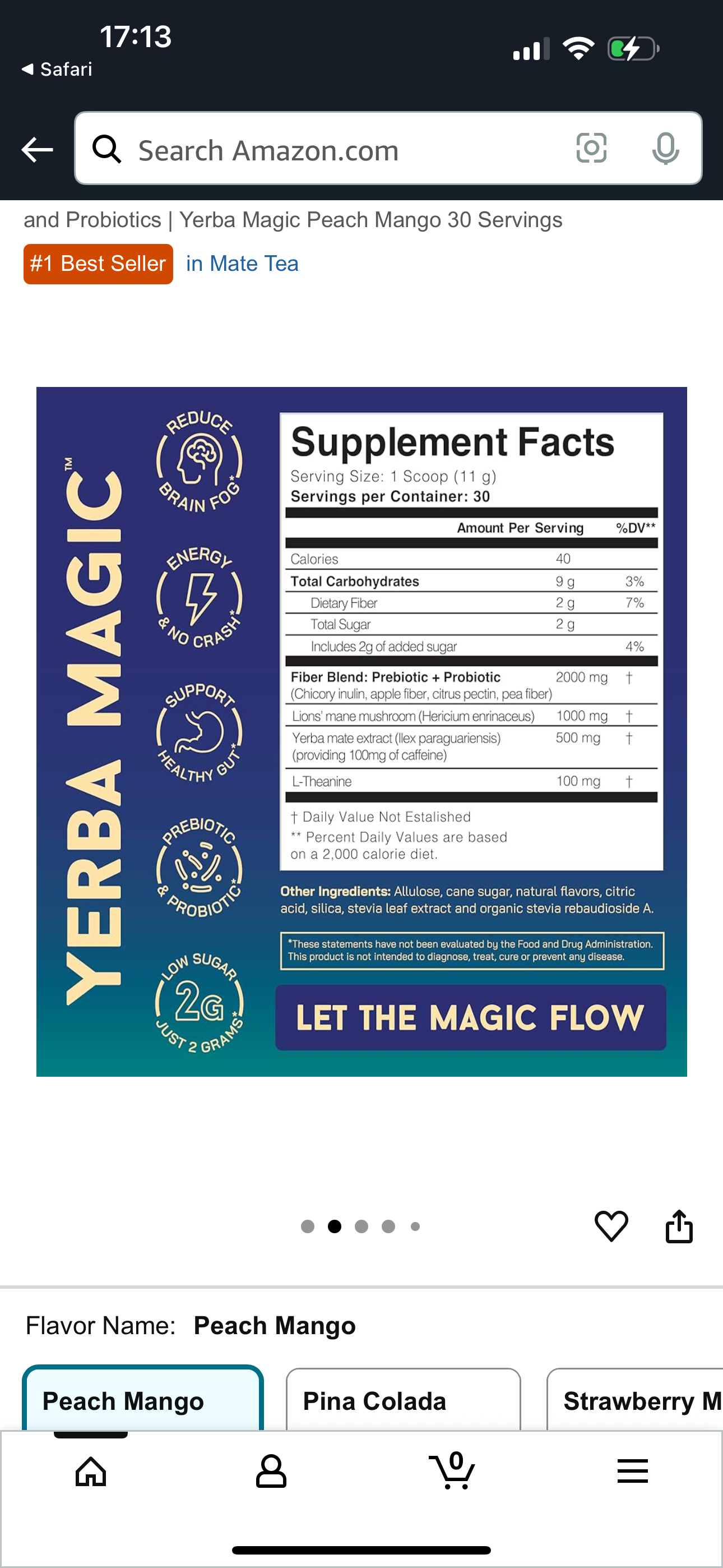 Yerba Magic Instant Tea Powder